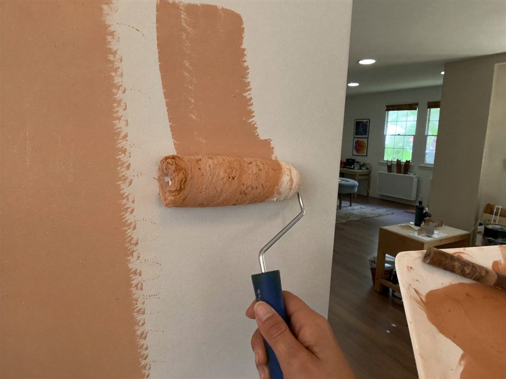Renovierung eines Wohnraums durch Malermeister André Lange in Berlin